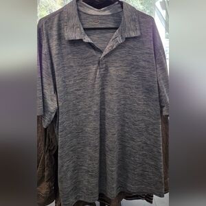 Berkley Johnson Men's Heathered Polo Shirt